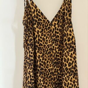 Women’s Leopard lightweight jumpsuit